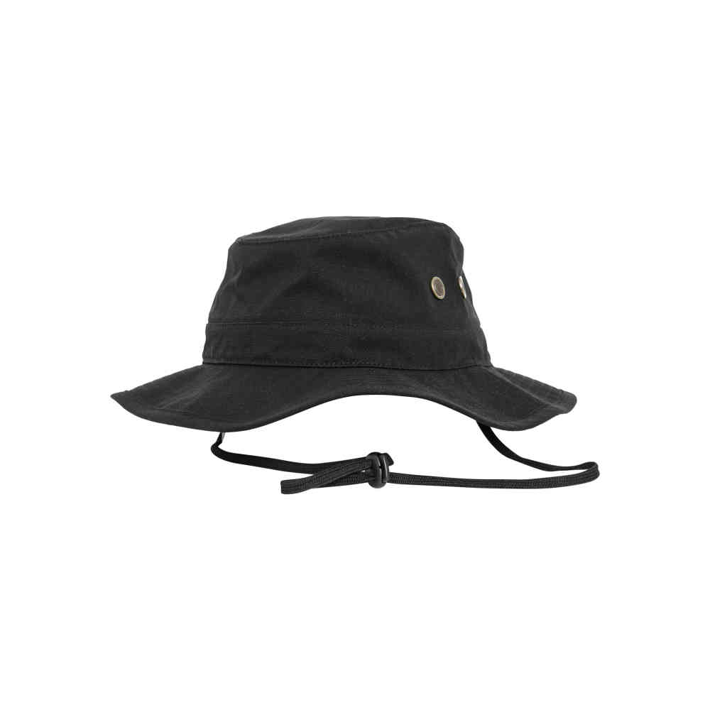 Flexfit - Angler Chapeau de seau - Noir